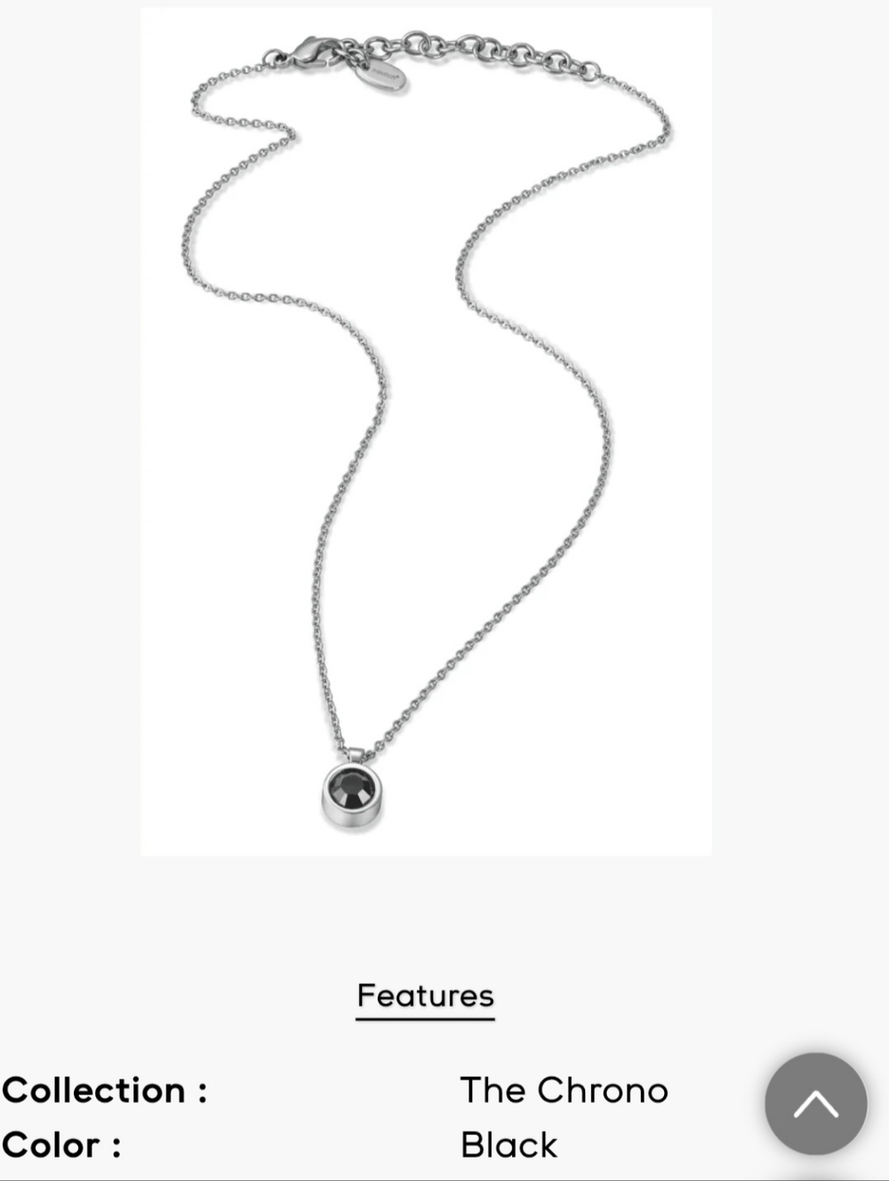 Swatch - Crystal Soul Stainless Steel Necklace - Picture 2 of 16